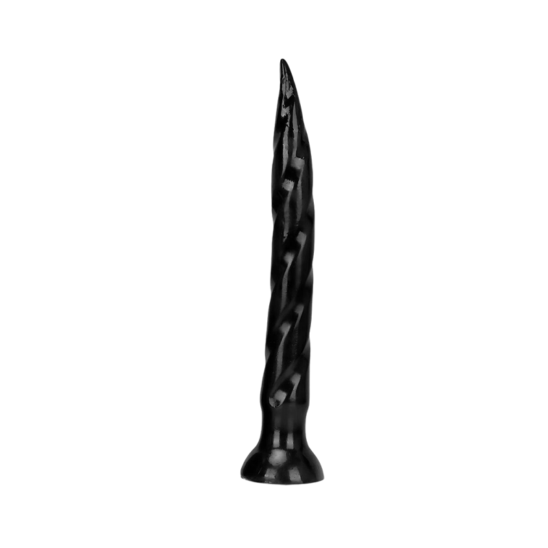 ÉNORME GODE LICORNE SILICONE 18 POUCES NOIR