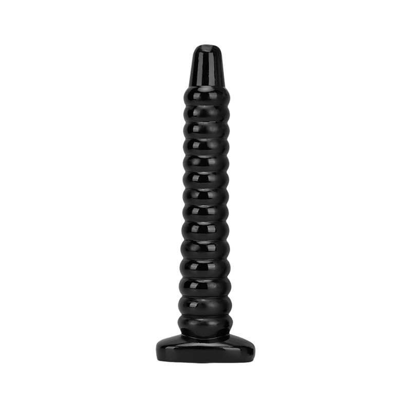KNOTTED DILDO ANAL WEIRD PVC 13 INCH GIANT BLACK