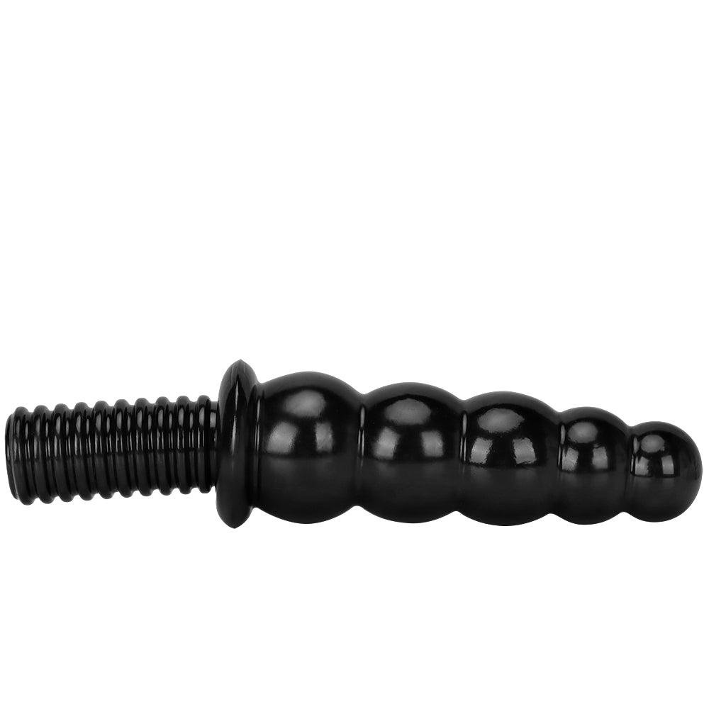 DILDO NOUÉ ÉNORME PVC 15 POUCES NOIR