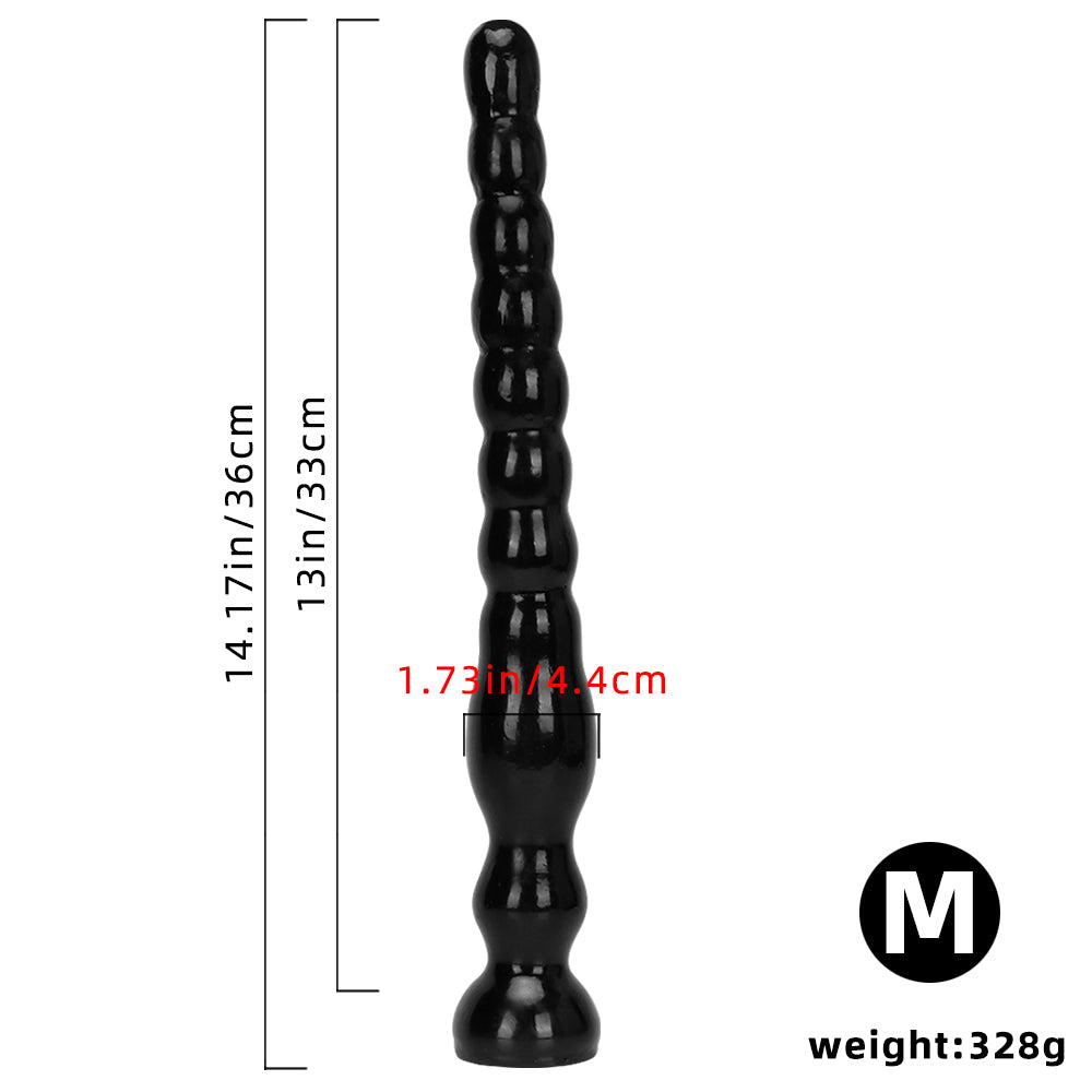 HUGE ANAL TOYS PVC 17 INCH BLACK