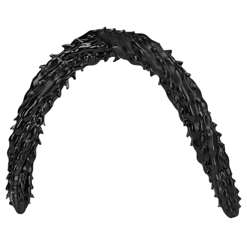 LONG ANAL TOYS HUGE DOUBLE PVC 32 INCH BLACK