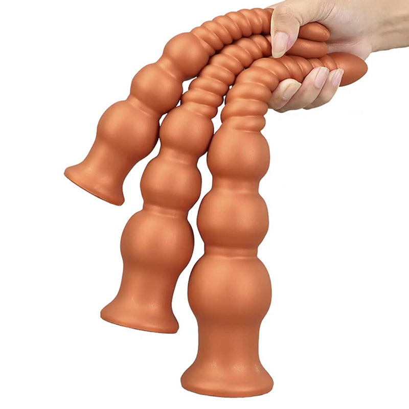 LONG ANAL DILDO SILICONE 12 INCH