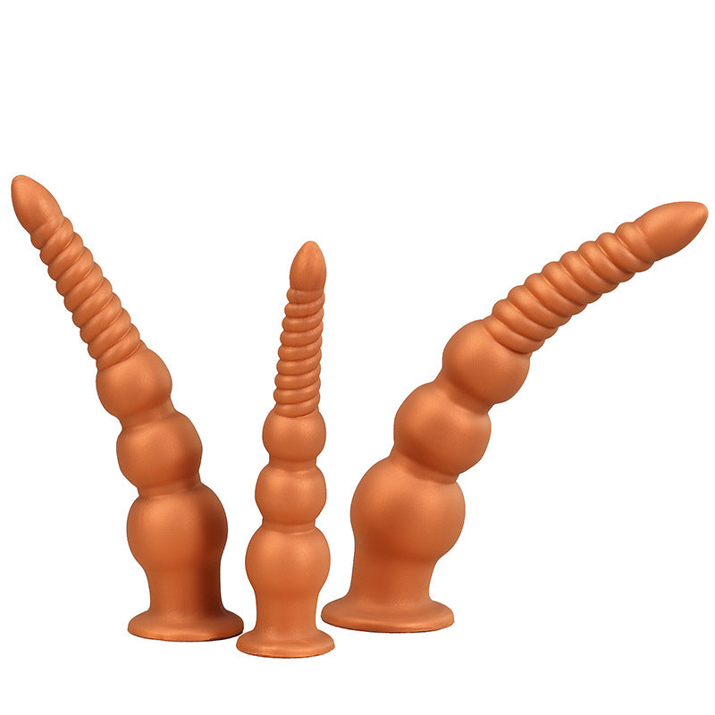 LONG ANAL DILDO SILICONE 12 INCH