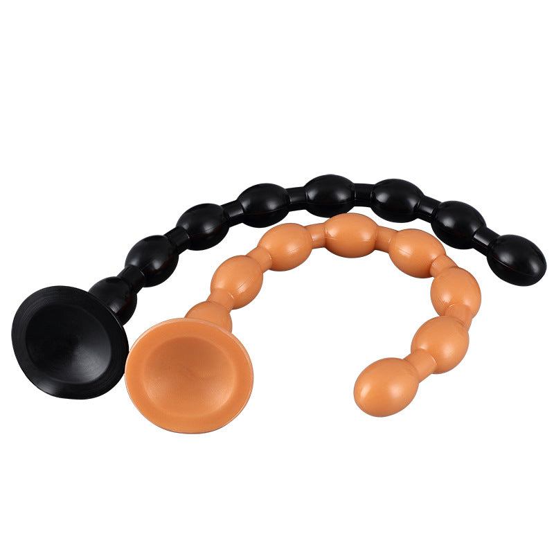 LONG ANAL DILDO SOFT SILICONE SUCTION 23 INCH