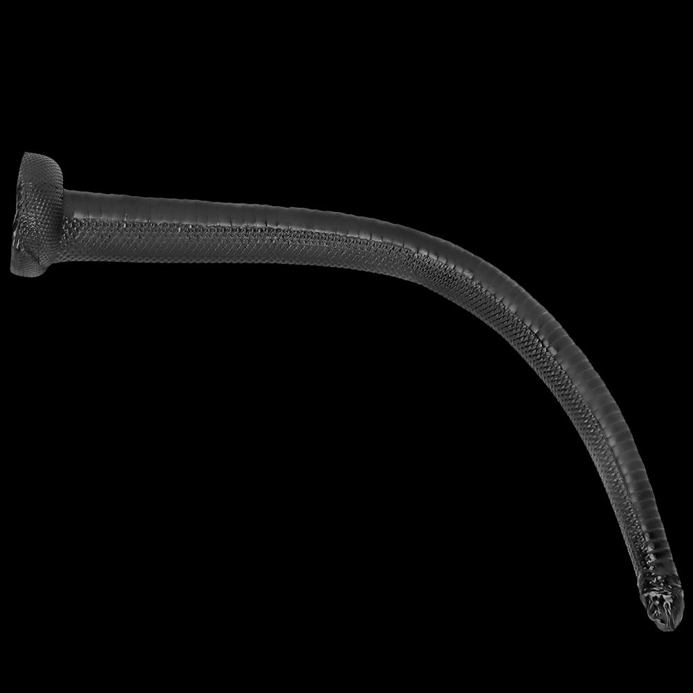 MONSTER DILDO ANAL TENTACLE PVC 20 INCH BLACK