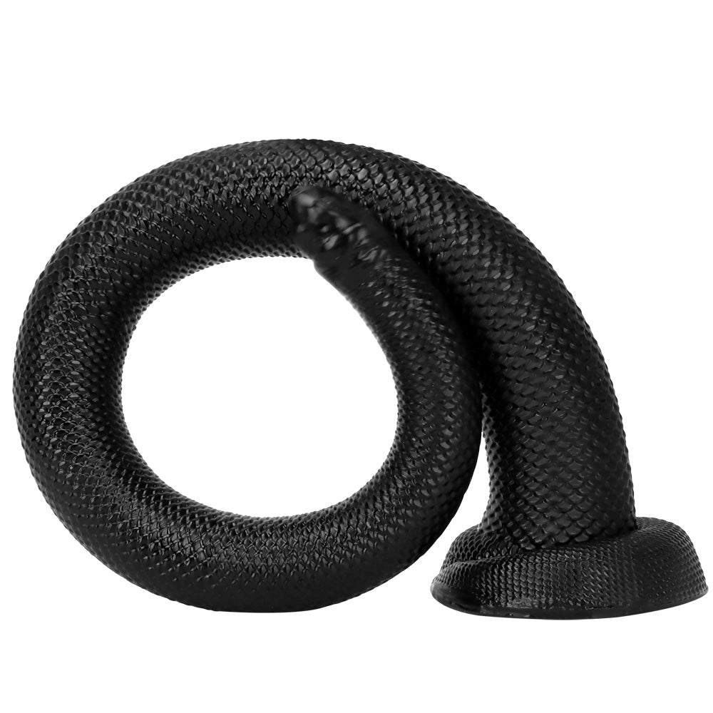 MONSTER DILDO ANAL TENTACLE PVC 20 INCH BLACK