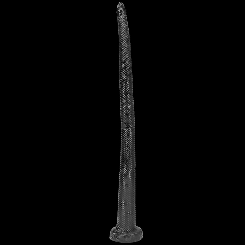 MONSTER DILDO ANAL TENTACLE PVC 20 INCH BLACK