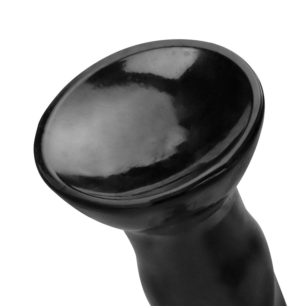 ÉNORME GODE LICORNE SILICONE 18 POUCES NOIR