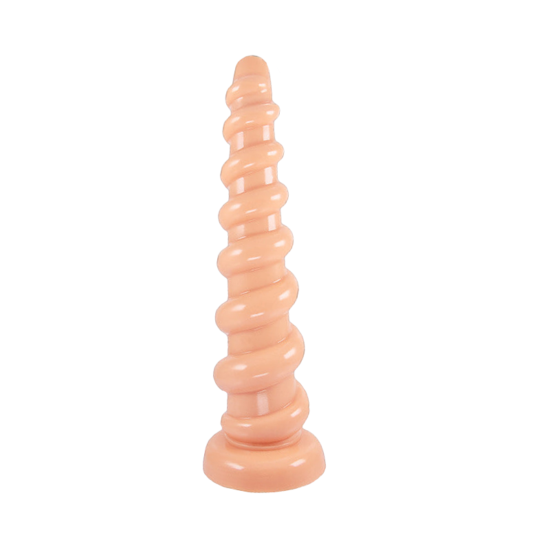 LONG ANAL DILDO 12 INCH BLACK FOR MEN BEADED