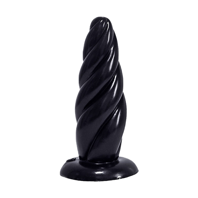 MALE ANAL DILDO 7 INCH BLACK BEGINNERS