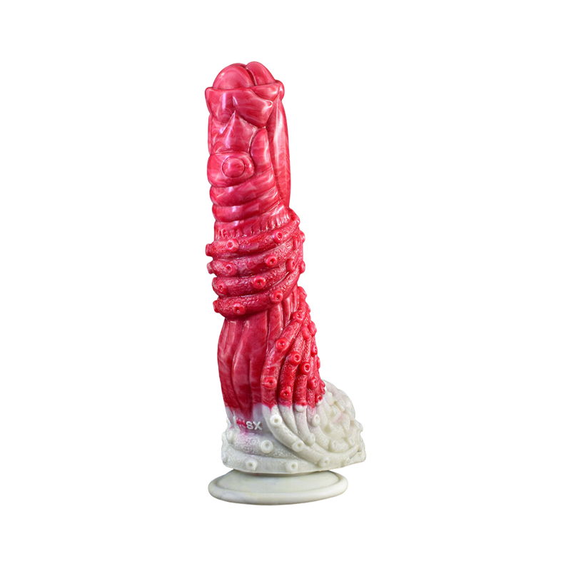 Gode Monstre Fantaisie Silicone 9 pouces Rose