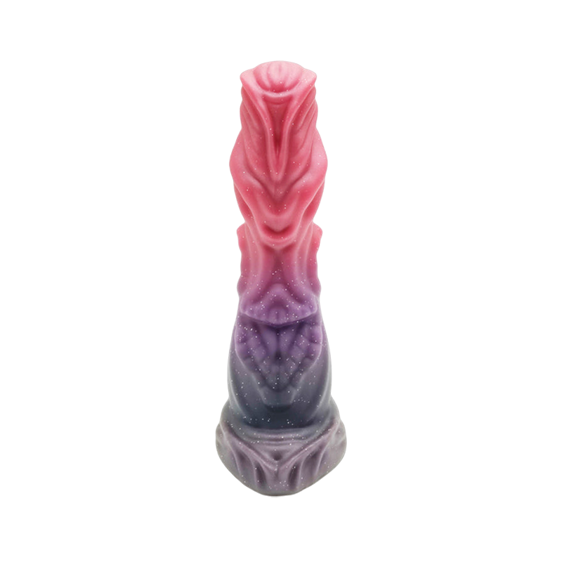 Gode Monstre Noué Fantaisie 9 pouces en silicone