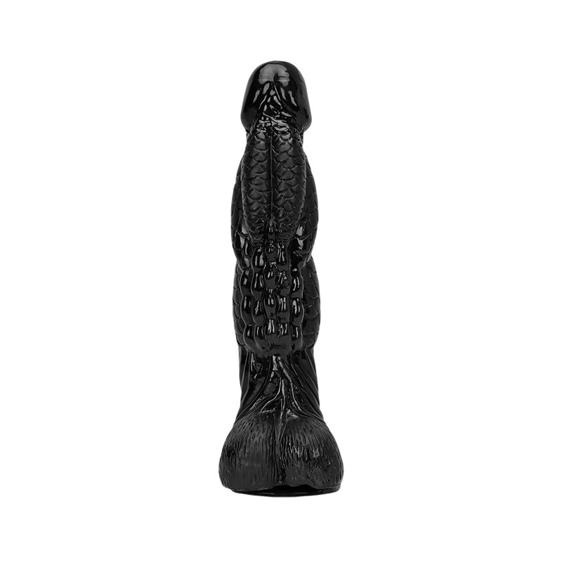 Gode Dragon Monster en PVC de 15 pouces, énorme, noir