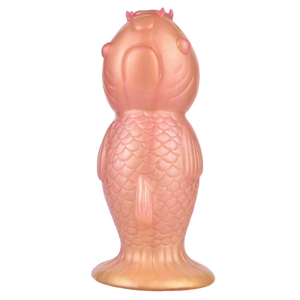 DILDO GONFLABLE OVIPOSITOR SILICONE 8 POUCES