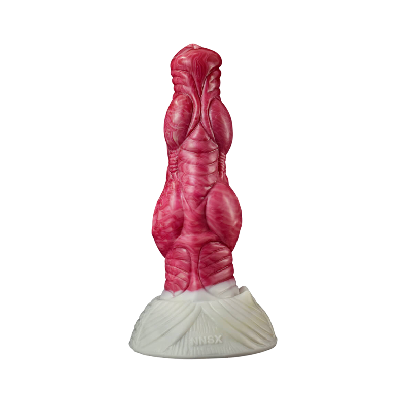 MONSTER DILDO ANAL SILICONE 7 INCH PINK