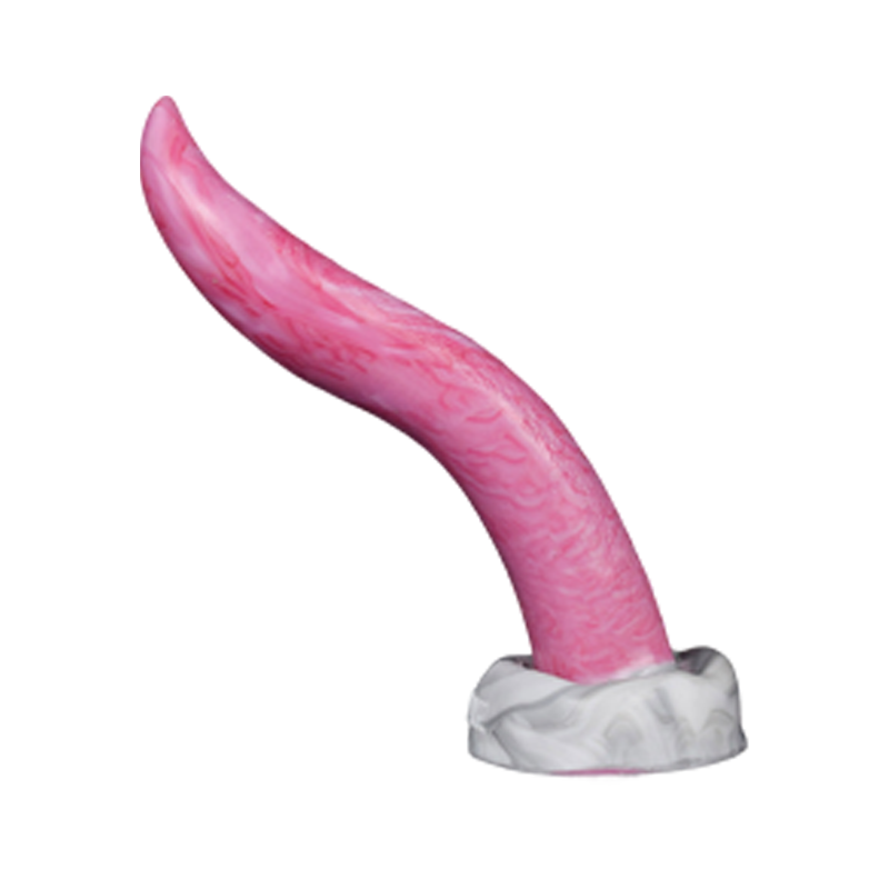 Gode Monstre en Silicone 20,3 cm Langue Rouge