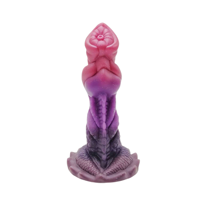DILDO NOUÉ MONSTRE SILICONE 8 POUCES FANTASY