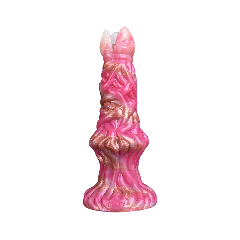 KONTTED DILDO FANTASY SILICONE 8 POUCES ROSE