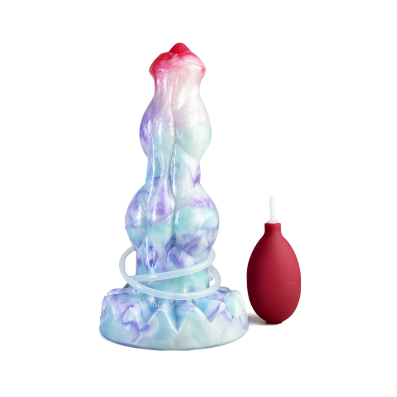 MONSTER DILDO ANAL SQUIRTING 9 INCH BLUE