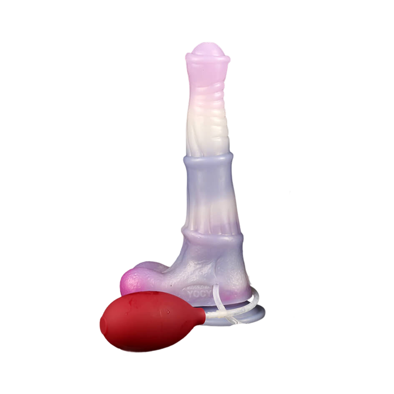 DILDO ÉJACULATEUR CHEVAL SILICONE 9 POUCES