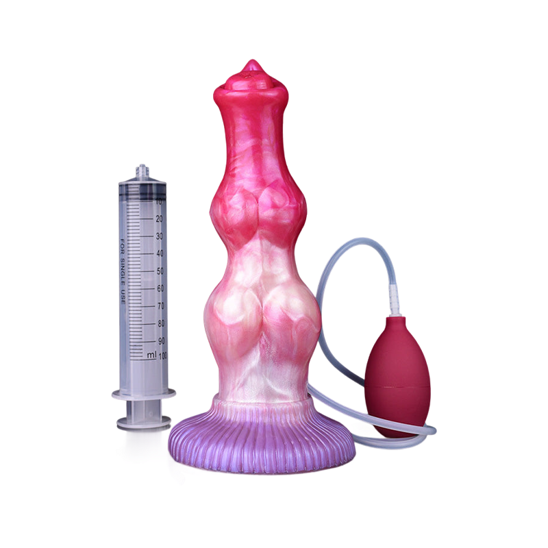 MONSTER DILDO ANAL SQUIRTING BIG 10 INCH PINK