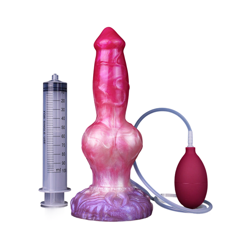 MONSTER DILDO ANAL SQUIRTING BIG 10 INCH PINK