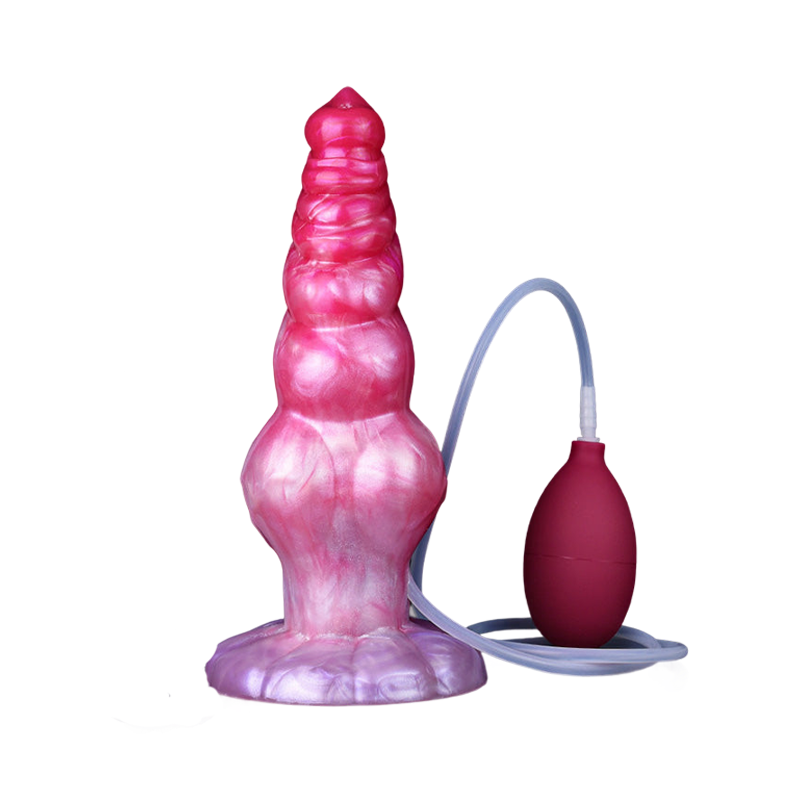 MONSTER DILDO ANAL SQUIRTING BIG 9 INCH PINK