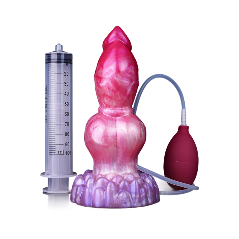 MONSTER DILDO ANAL SQUIRTING SILICONE 8 INCH