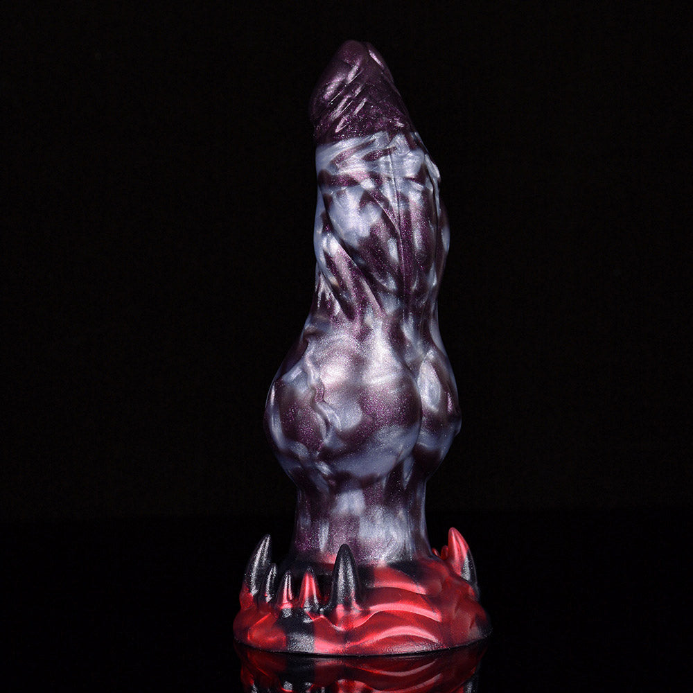 Gode Monstre Chien Silicone 9 pouces avec pointes