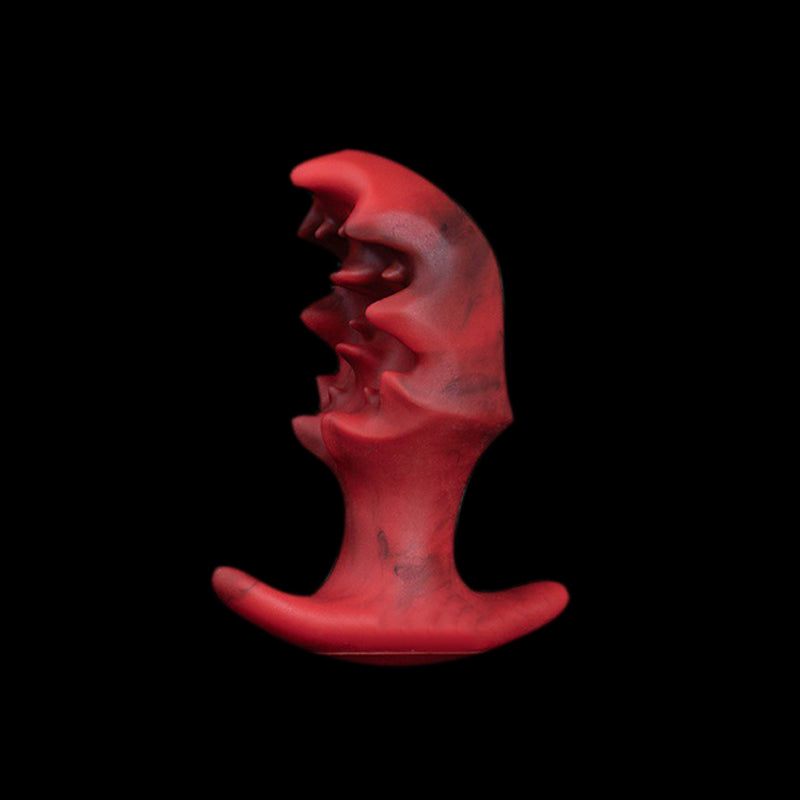 Gode Monstre Fantaisie Silicone 6 pouces Rouge