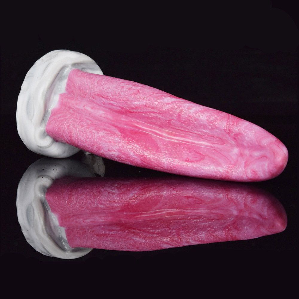 Gode Monstre en Silicone 20,3 cm Langue Rouge