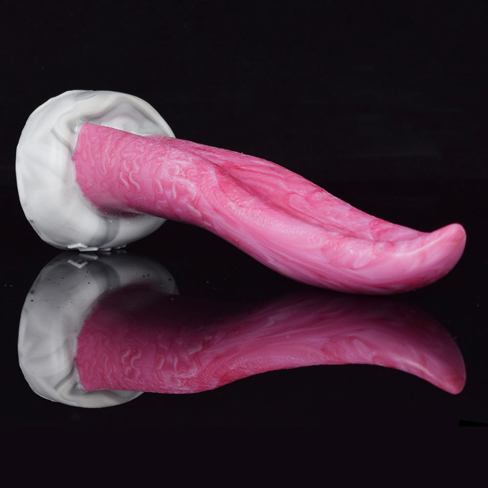 Gode Monstre en Silicone 20,3 cm Langue Rouge