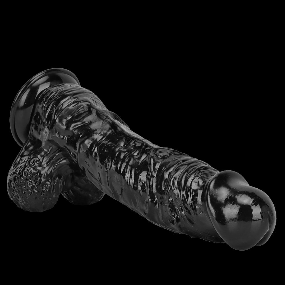 Gode Monstre Énorme PVC 12 pouces Noir