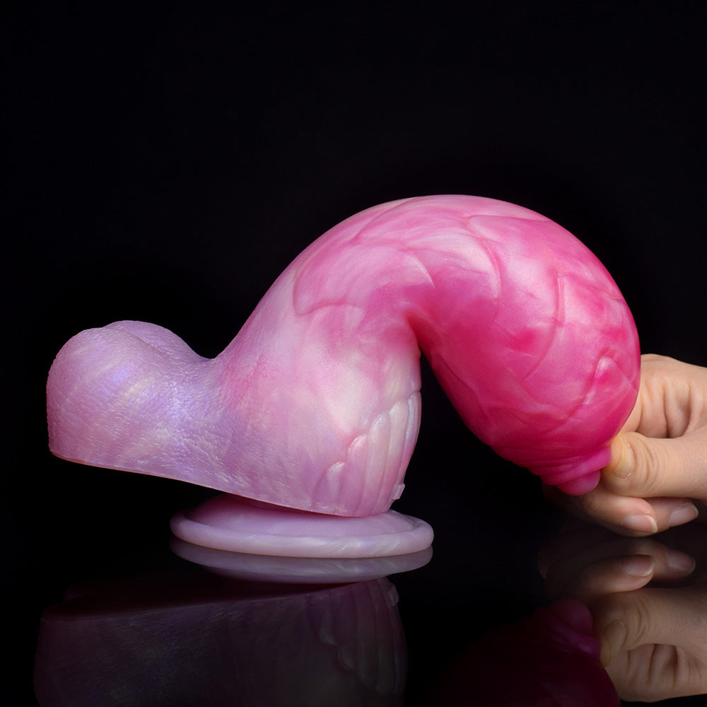 Gode Monstre en Silicone 7 pouces Rose