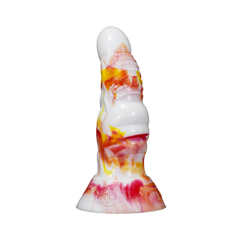TENTACLR DILDO MONSTER SILICONE 9 POUCES FLAMES 1.0