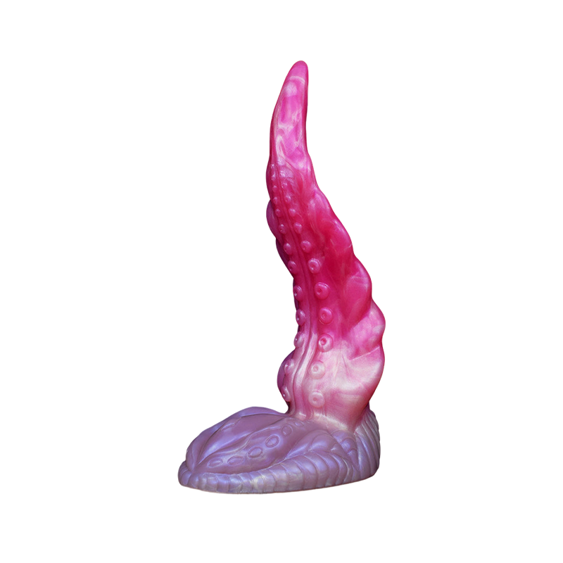 Gode tentacule en silicone de 22,9 cm, rose