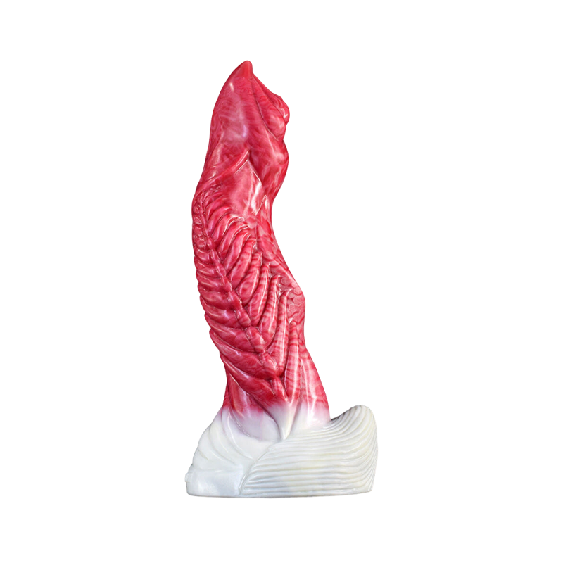 Gode monstre tentacule en silicone 22,9 cm rose