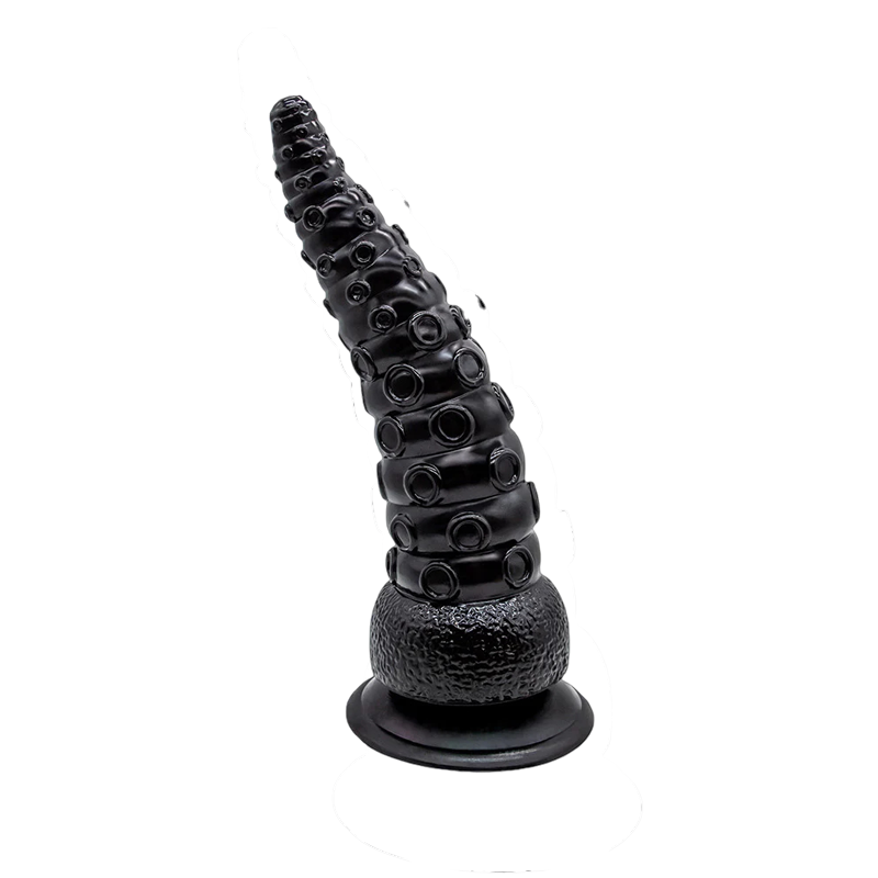 MONSTER DILDD ANAL 8 INCH BLACK