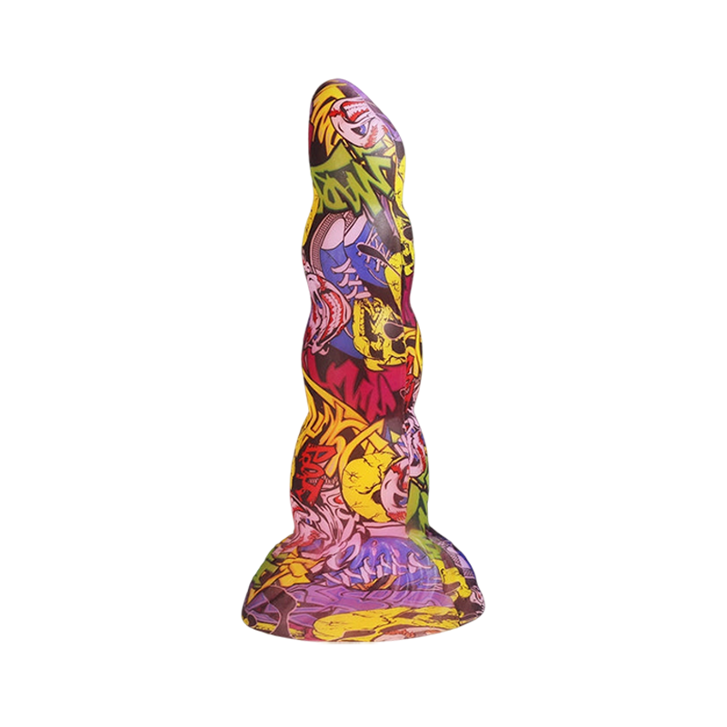 Gode Monstre en Silicone Noué 7 pouces