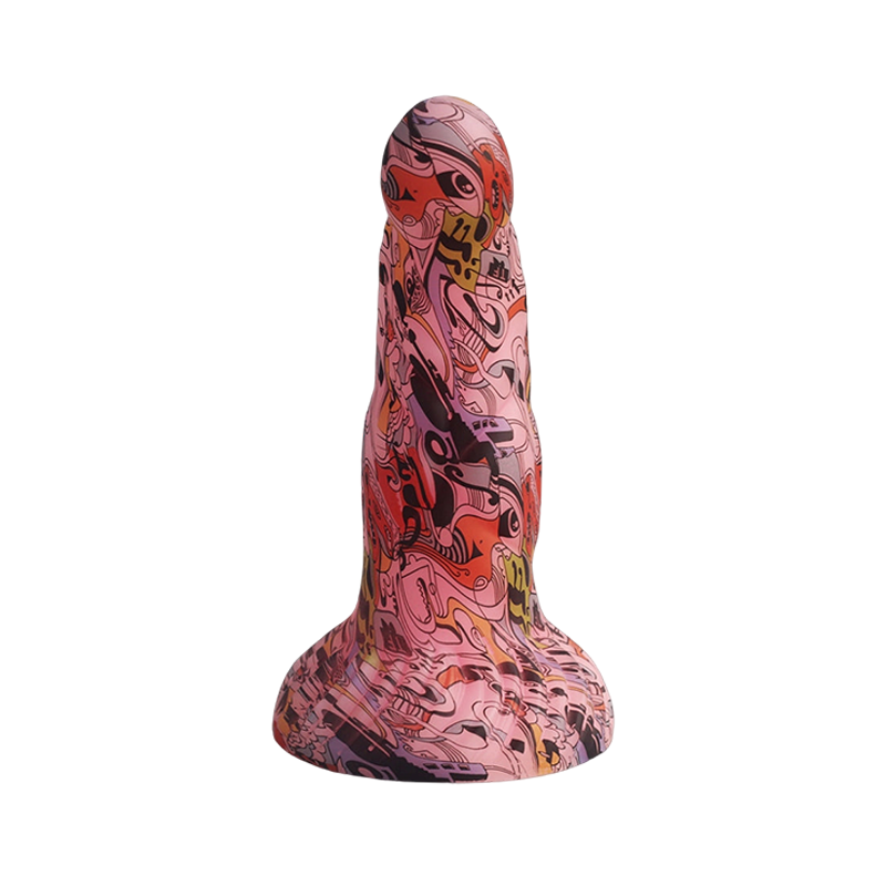 DILDO NOUÉ MONSTRE EN SILICONE 7 POUCES BRILLE DANS LE NOIR