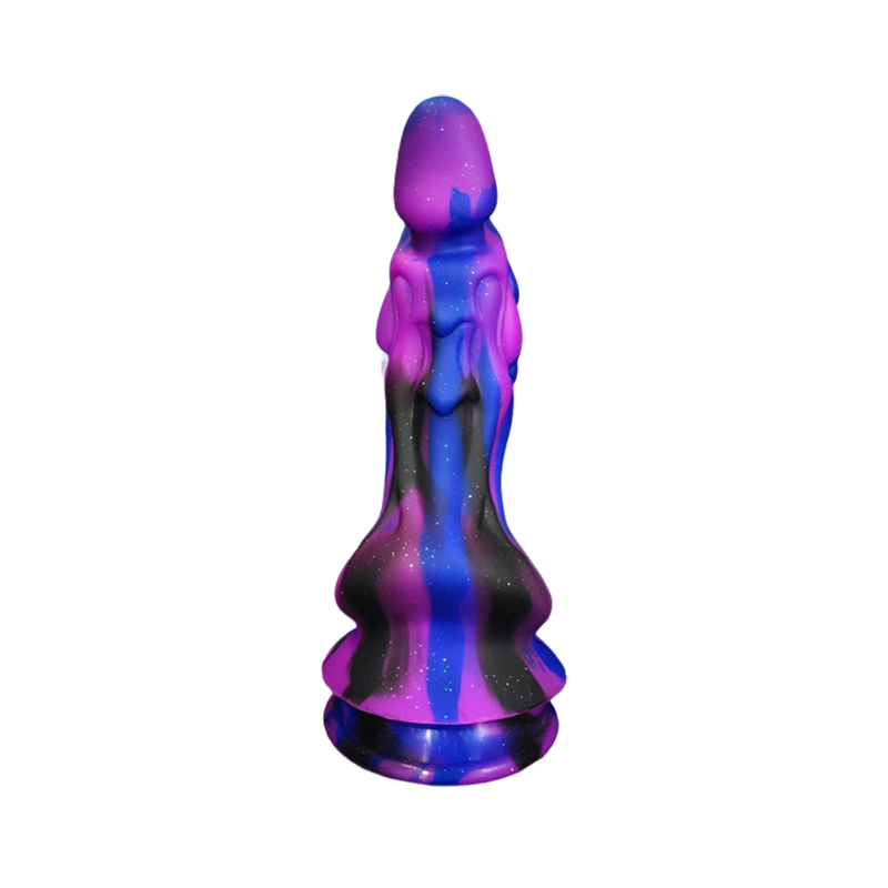 Gode Monstre Brille Dans Le Noir En Silicone De 20,3 Cm