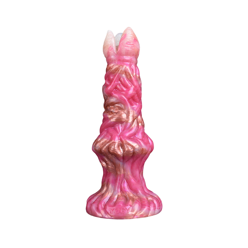 DILDO MONSTRE NOUÉ EN SILICONE 8 POUCES FANTASY