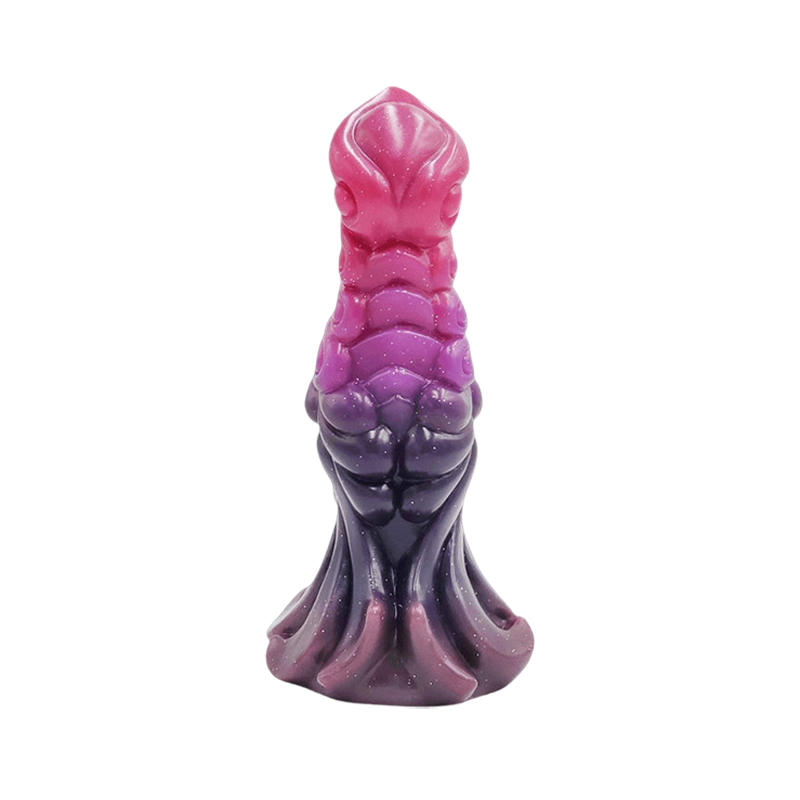DILDO NOUÉ MONSTRE DRAGON SILICONE 7 POUCES
