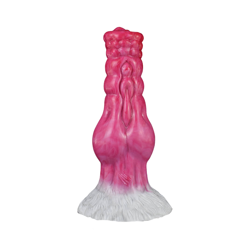 Gode Monstre Noué En Silicone 7 Pouces Rose