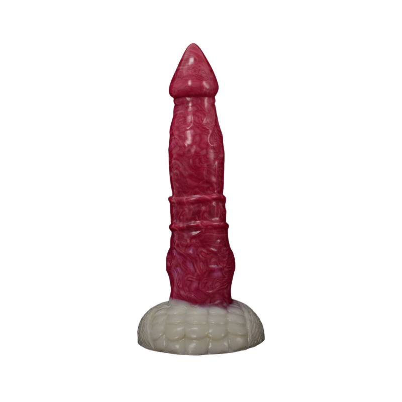 Gode tentacule réaliste en silicone de 20,3 cm, rose