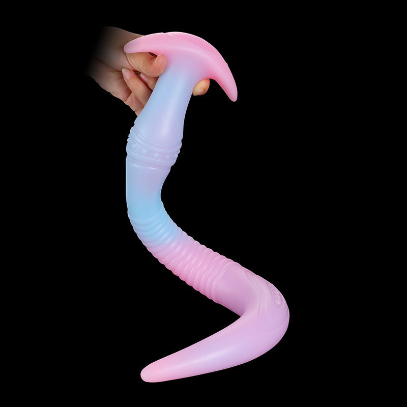 LONG ANAL DILDO 22 INCH LONG COLORFUL SOFT