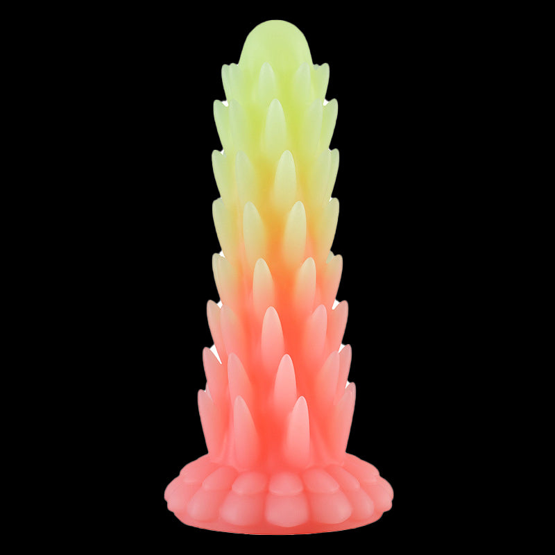 BIG ANAL DILDO 9 INCH COLORFUL FEMALE