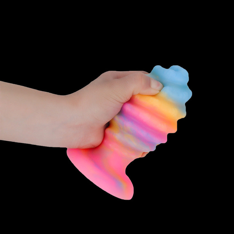 SMALL ANAL DILDO 6 INCH COLORFUL FOR MEN BEGINNERS