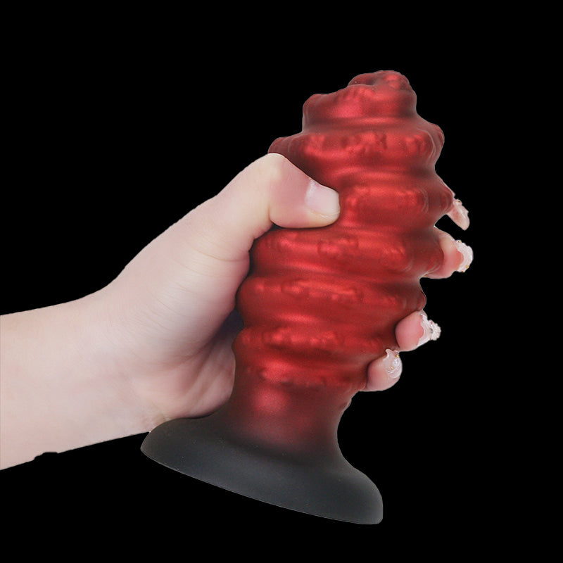 SMALL ANAL DILDO 6 INCH RED BEGINNER
