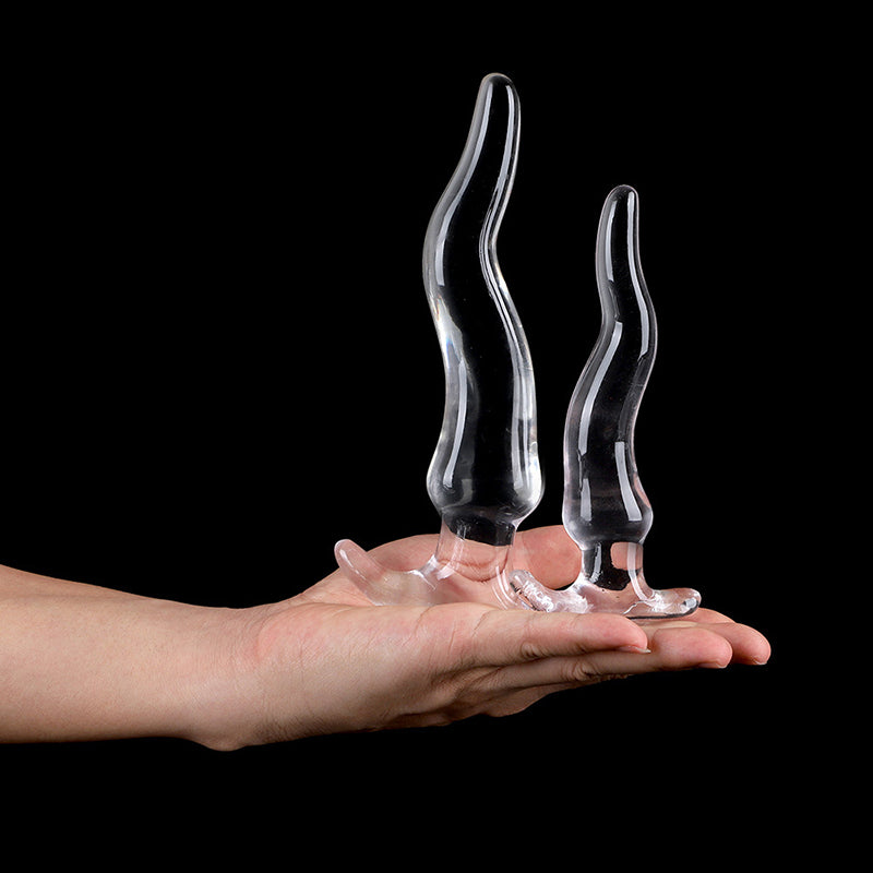 HUGE ANAL TOYS 13 INCH TRANSPARENT BEGINNERS MEN